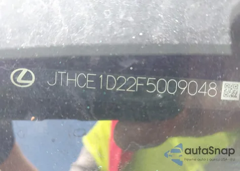 2015 Lexus Is 350 from USA, damaged, VIN JTHCE1D22F5009048